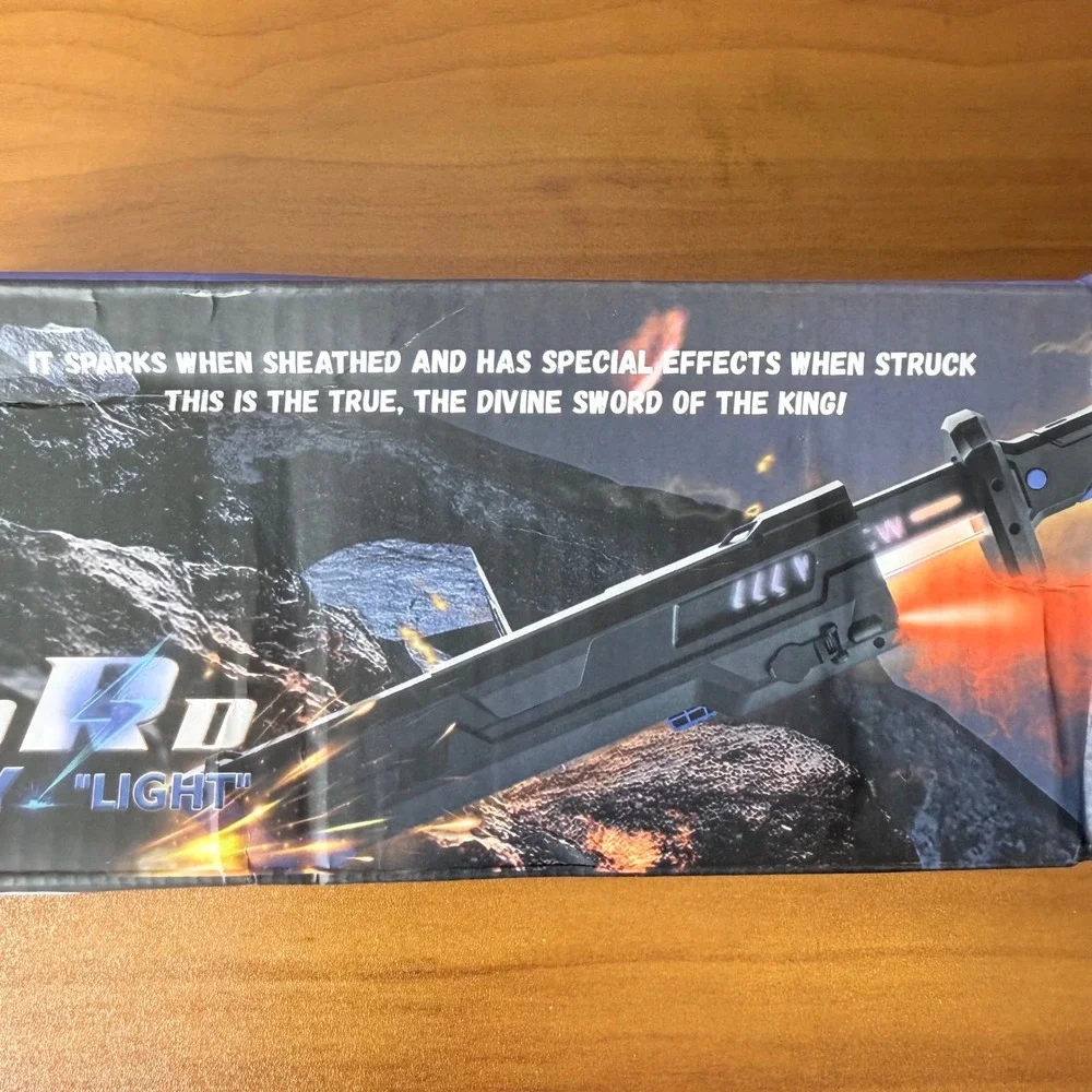 Kailixin Sword Spray Light Electronic Toy with Sound‎ Effects and Water Mist New